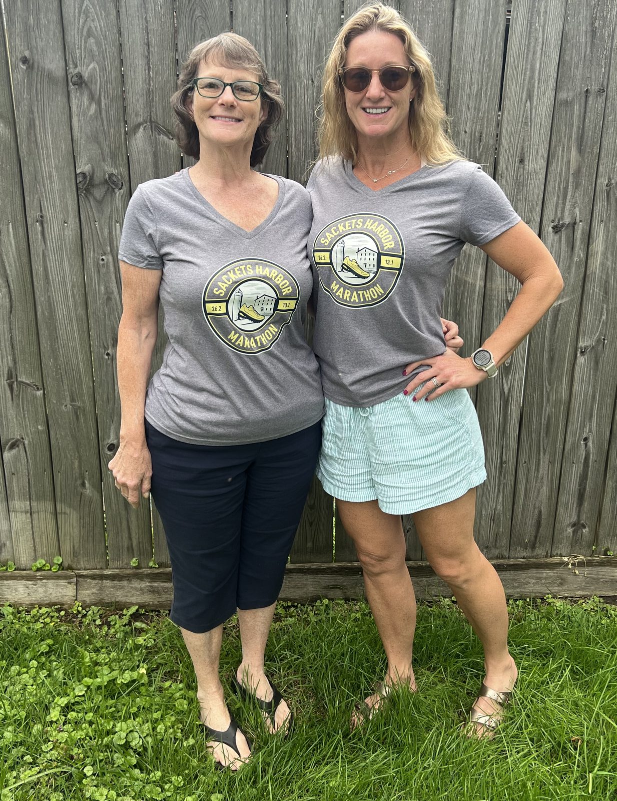 Women's Tri-Blend V-Neck (Grey)